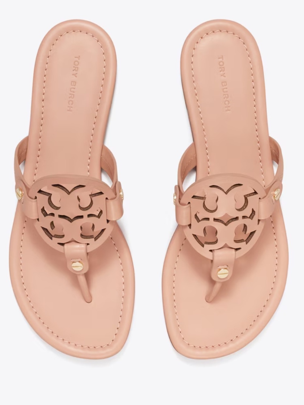 Tory Burch Women's Miller Sandals in Light Sand